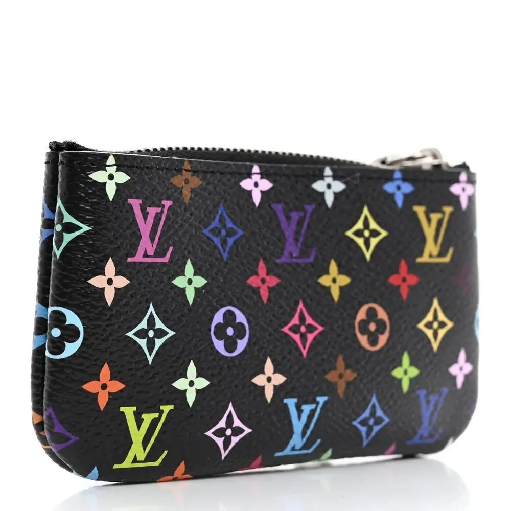 Louis Vuitton Murakami Key Pouch LV X TM Multicolor Black Cles Pochette 2025